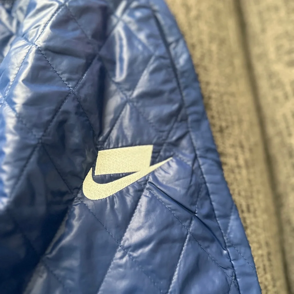 Nike Quilted Blue Bottoms - Picture 3 of 5